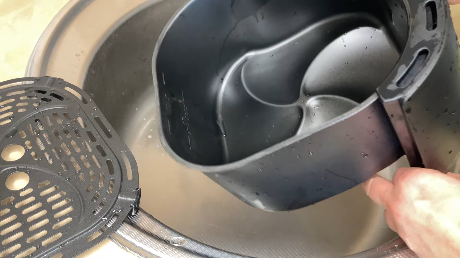 Coffee and dish soap mix